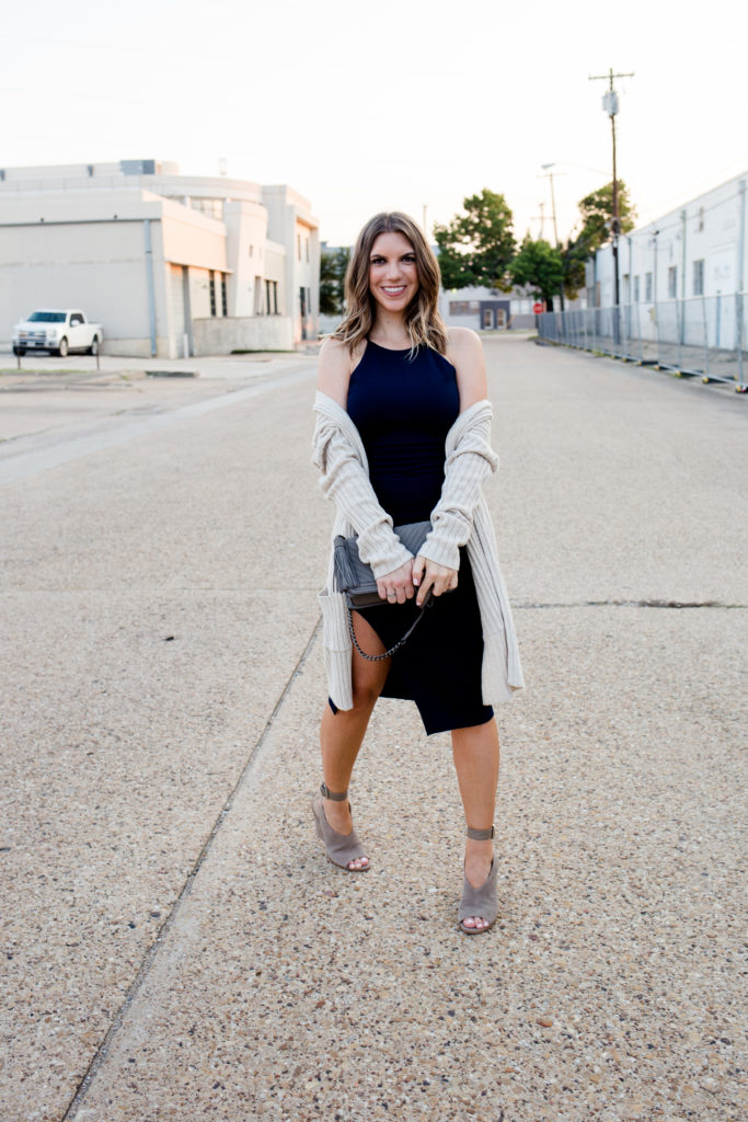 How to Style a Midi Cut-Out Dress