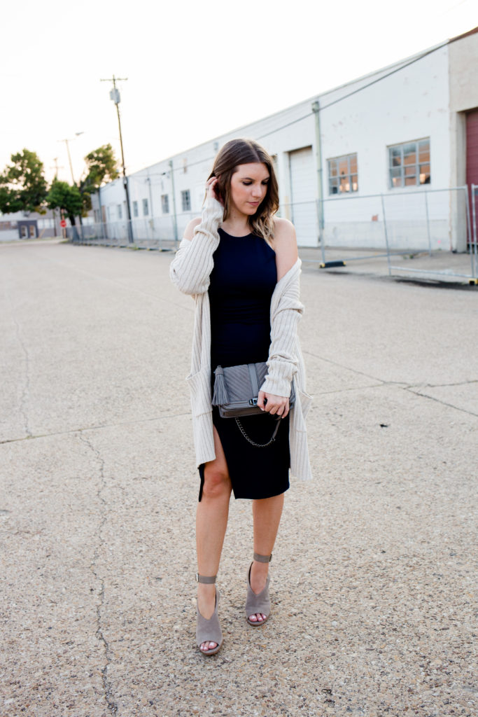 How to Style a Midi Cut-Out Dress