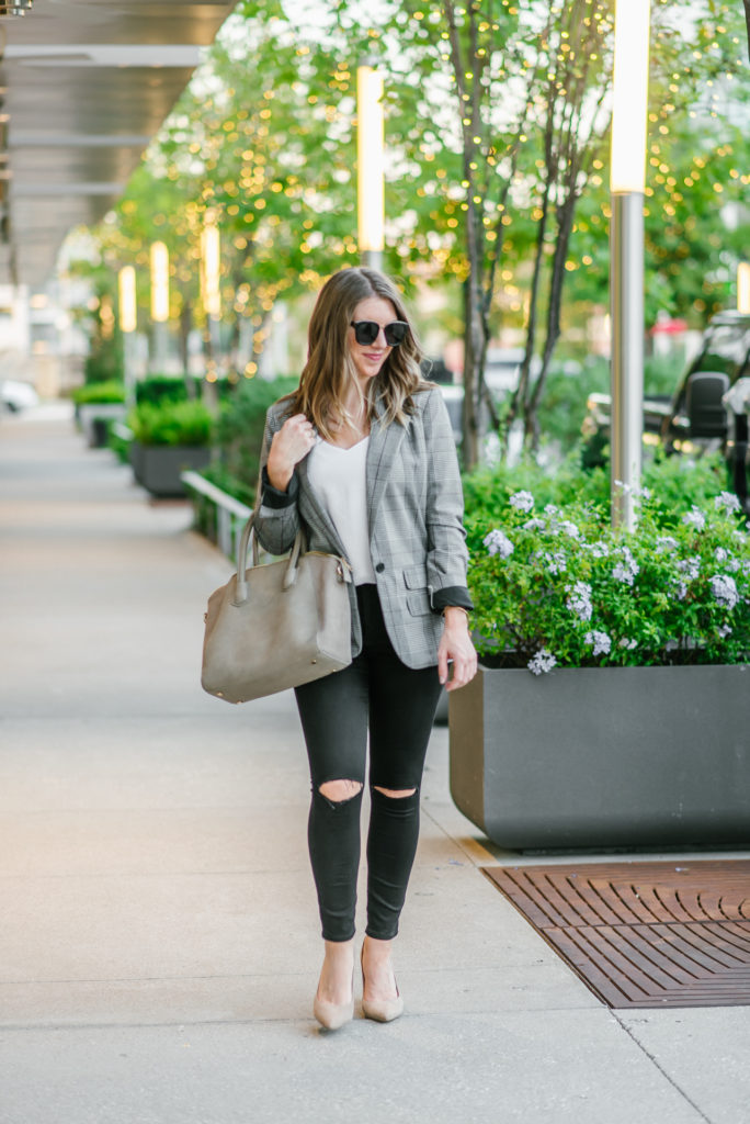 Plaid-Boyfriend-Blazer-Styled-Two-Ways 1