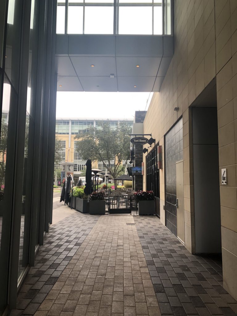 Yardhouse connected to Hotel Sorella Houston